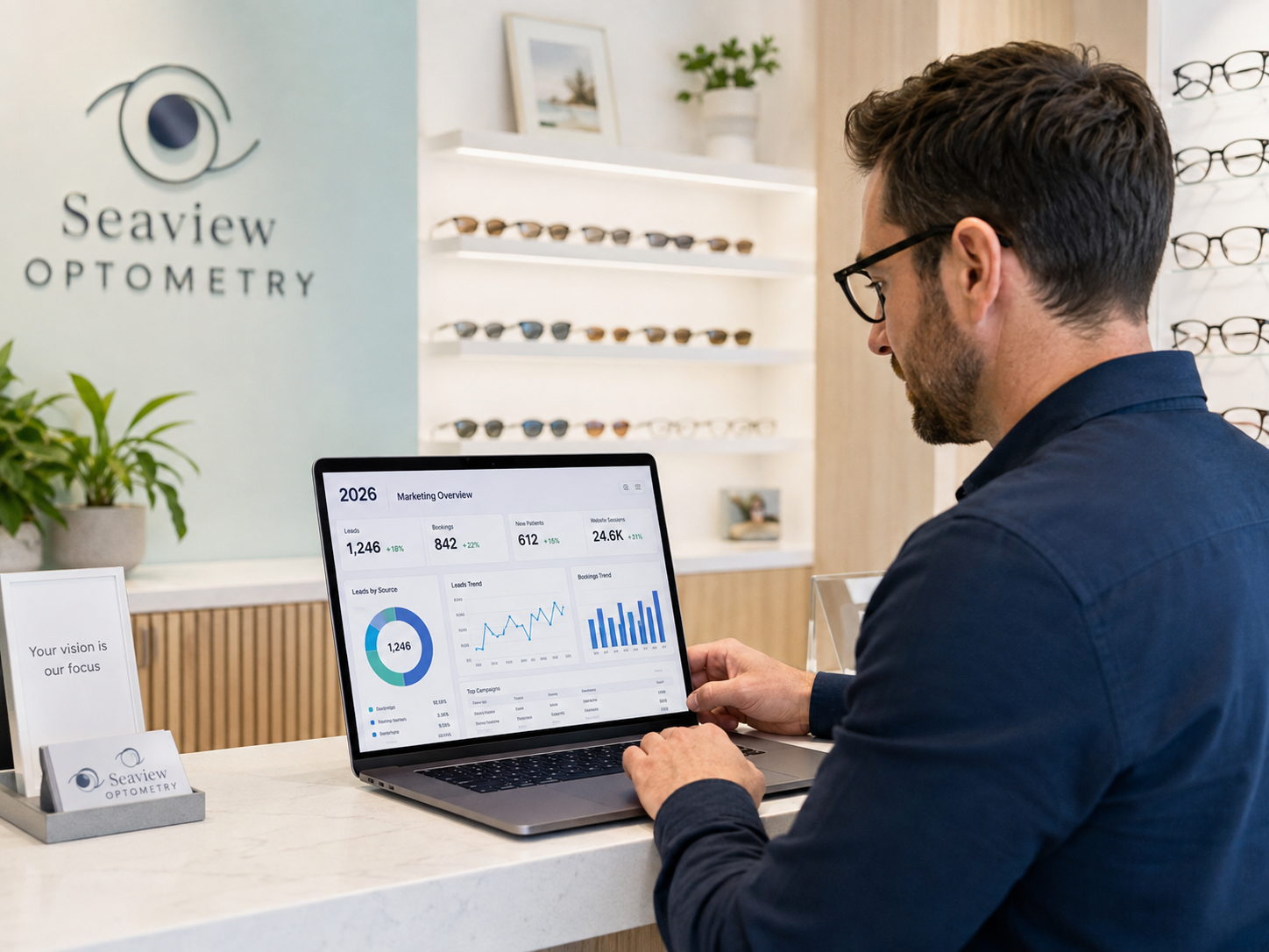 Optometry practice marketing Australia
